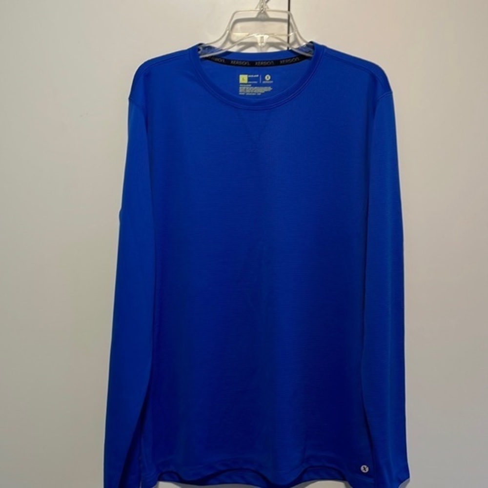 Xersion Mens quick dry king sleeve size large